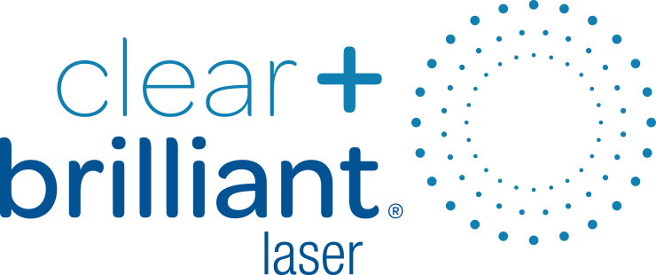 Clear + Brilliant Laser Logo